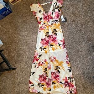 IZ Byer floral maxi dress